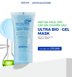 Mặt Nạ Gel Ultra EGF Bio - Gel Mask MOCHA , Làm Dịu Và Cấp Ẩm Chuyên Sâu Cho Da Tổn Thương