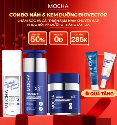combo nám  + kem dưỡng trắng bio