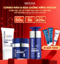 combo nám + kem chống nắng  