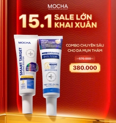 COMBO GEL CHẤM MỤN + KEM GIẢM THÂM MỤN 