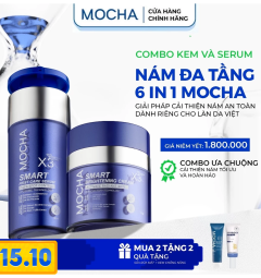 COMBO KEM NÁM - SERUM NÁM ( chuyên dùng cùng kem nám mocha) 