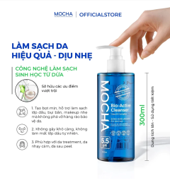 SỮA RỬA MẶT BIOVECTOR (làm sạch từ Dừa - Không chứa surfact gây hại cho da)