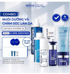 Combo Cải Thiện Nám Toàn Diện MOCHA , Bộ 7 Sản Phẩm Skincare Tặng 3 Quà