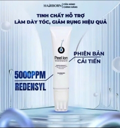 Lăn Mọc Tóc HairBorn ion nano 2 chiều tuýp 60ml, tóc dày, chắc khỏe