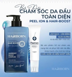 COMBO DẦU GỘI + LĂN TÓC HAIR BORN 