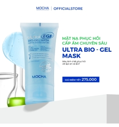 Mặt Nạ Gel Ultra EGF Bio - Gel Mask MOCHA , Làm Dịu Và Cấp Ẩm Chuyên Sâu Cho Da Tổn Thương