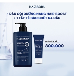 Combo 1 dầu gội dưỡng nan + 1 tẩy tế bào chết da đầu 