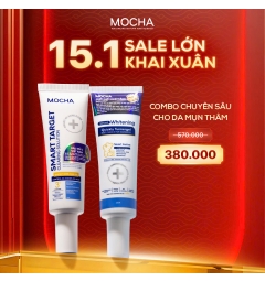 COMBO GEL CHẤM MỤN + KEM GIẢM THÂM MỤN 