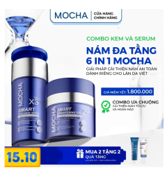 COMBO KEM NÁM - SERUM NÁM ( chuyên dùng cùng kem nám mocha) 