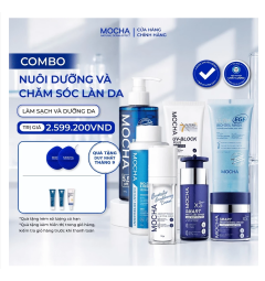 Combo Cải Thiện Nám Toàn Diện MOCHA , Bộ 7 Sản Phẩm Skincare Tặng 3 Quà