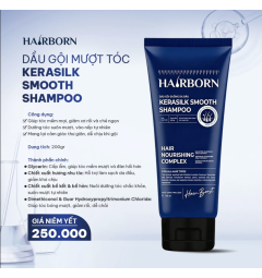DẦU GỘI MƯỢT TÓC KERASILK SMOOTH SHAMPOO HAIRBORN