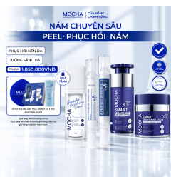 Combo Cải thiện Nám Chuyên sâu: Peel - Phục hồi - Nám