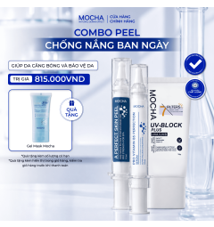 Combo Peel da và chống nắng ban ngày