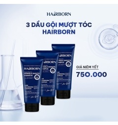 combo 3 Dầu gội hairborn phiên bản mới 