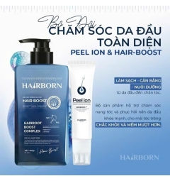 COMBO DẦU GỘI + LĂN TÓC HAIR BORN 